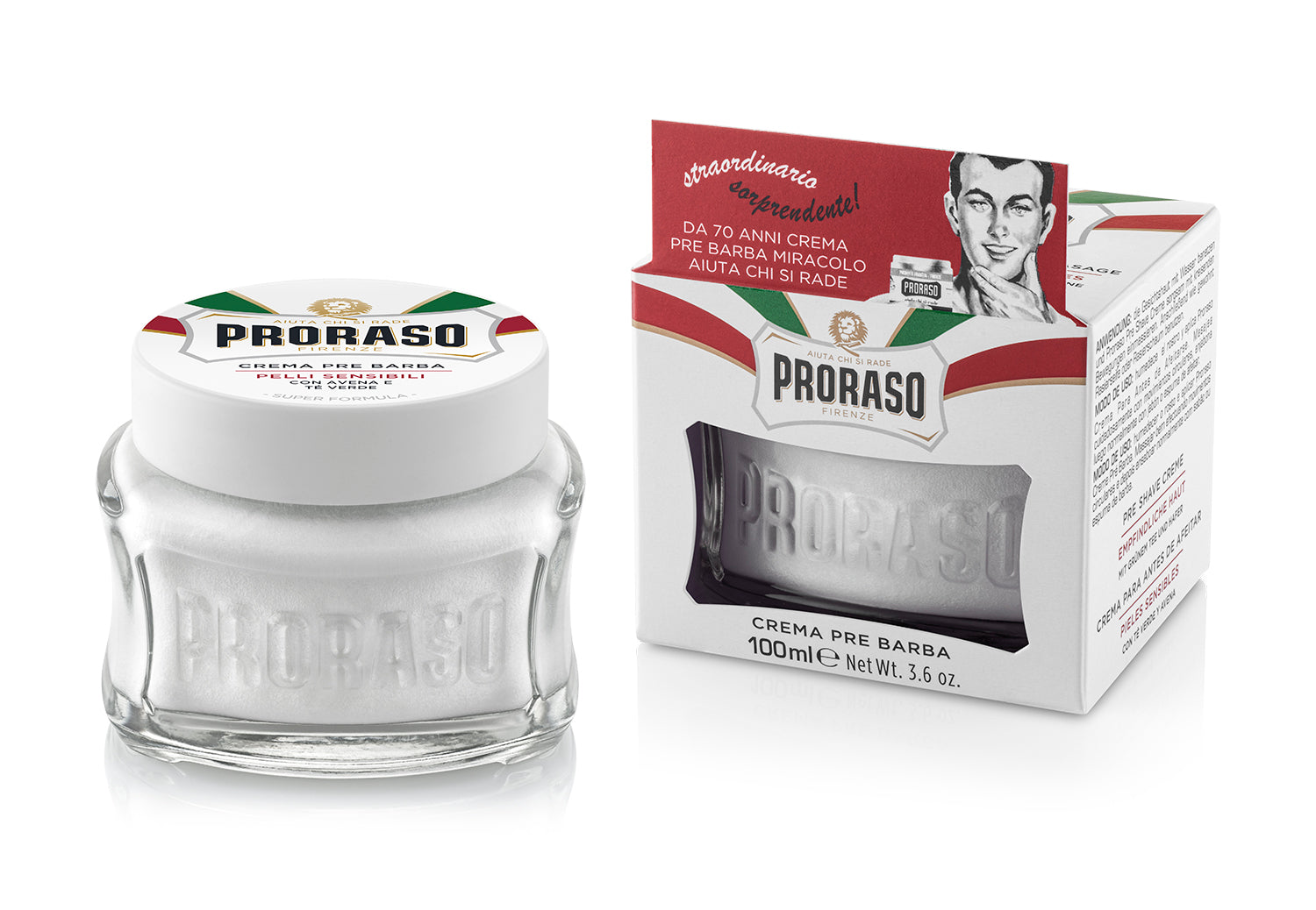 Proraso Pre & After Shave Cream (White) - 100ml