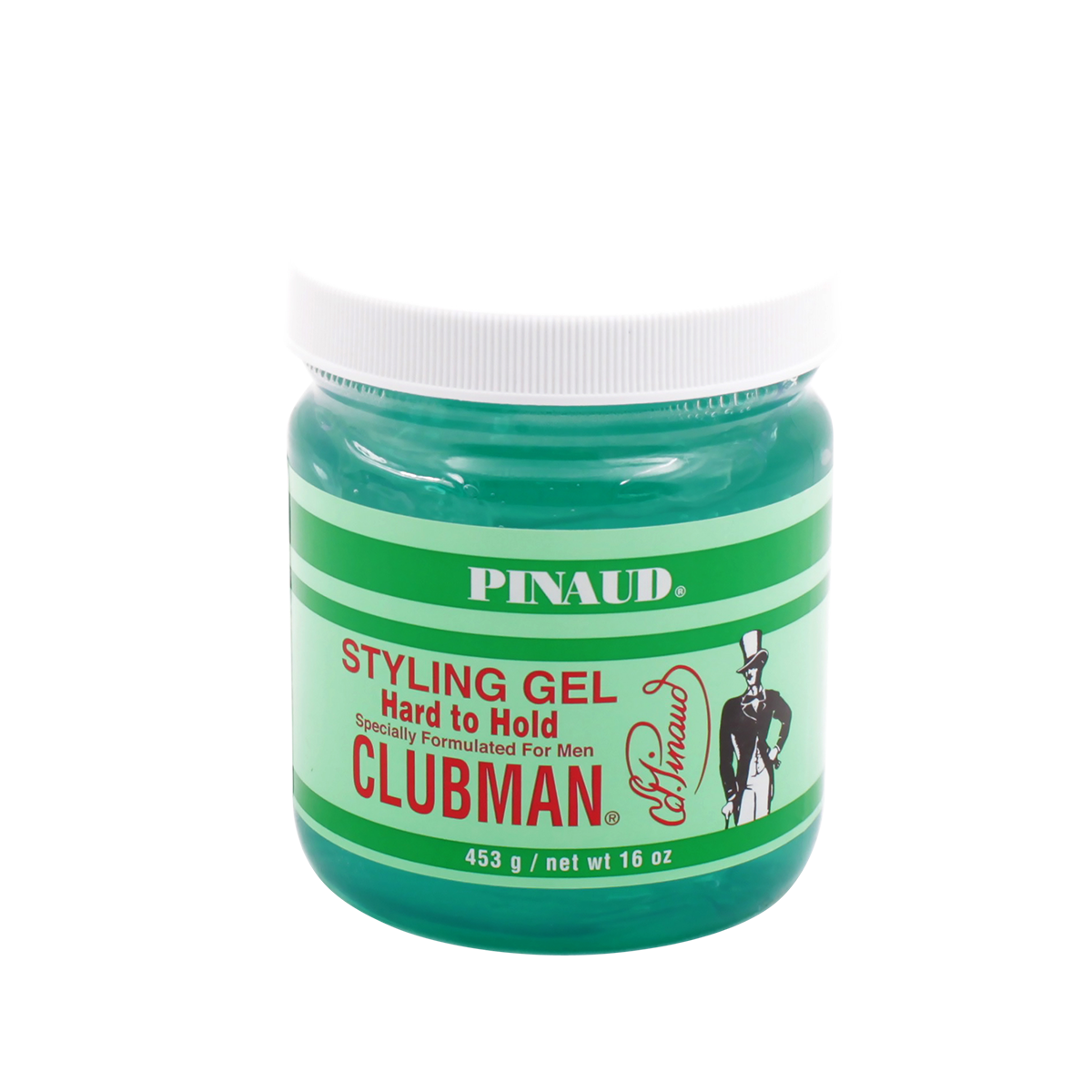 Clubman Hard to Hold Styling Gel in a Jar - 473g