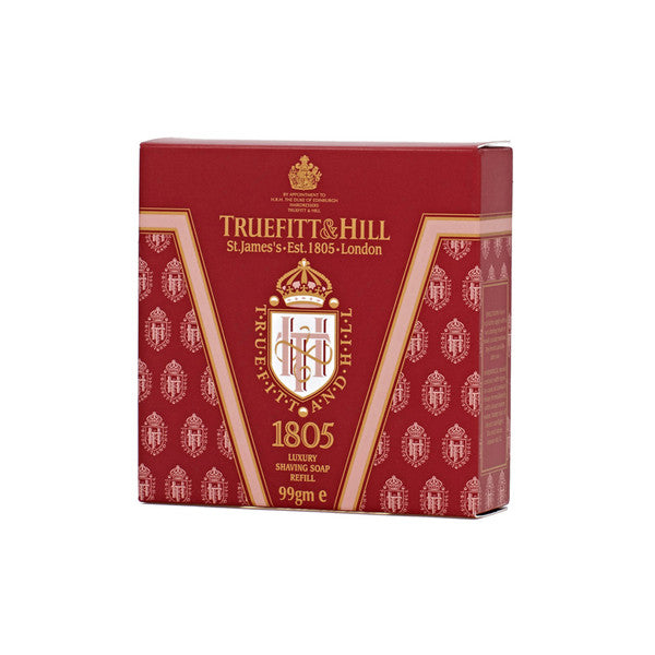 Truefitt & Hill 1805 Shaving Soap Refill for Wooden Bowl – 99g