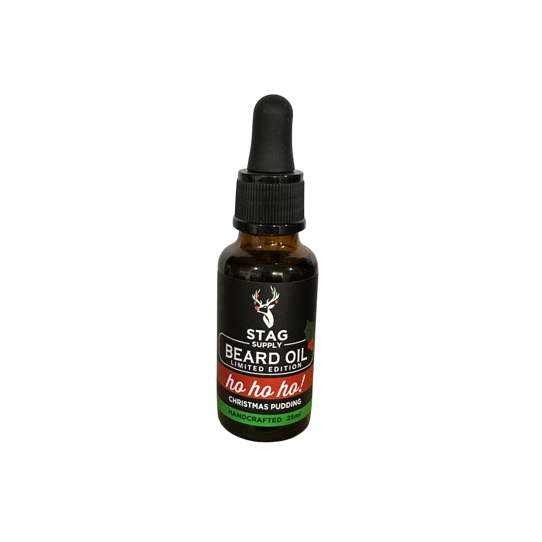 Stag Supply Christmas Pudding Beard Oil - LIMITED EDITION