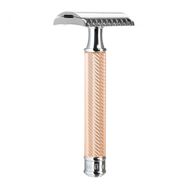 Muhle Traditional R41 Open Tooth Comb Safety Razor – Rosegold