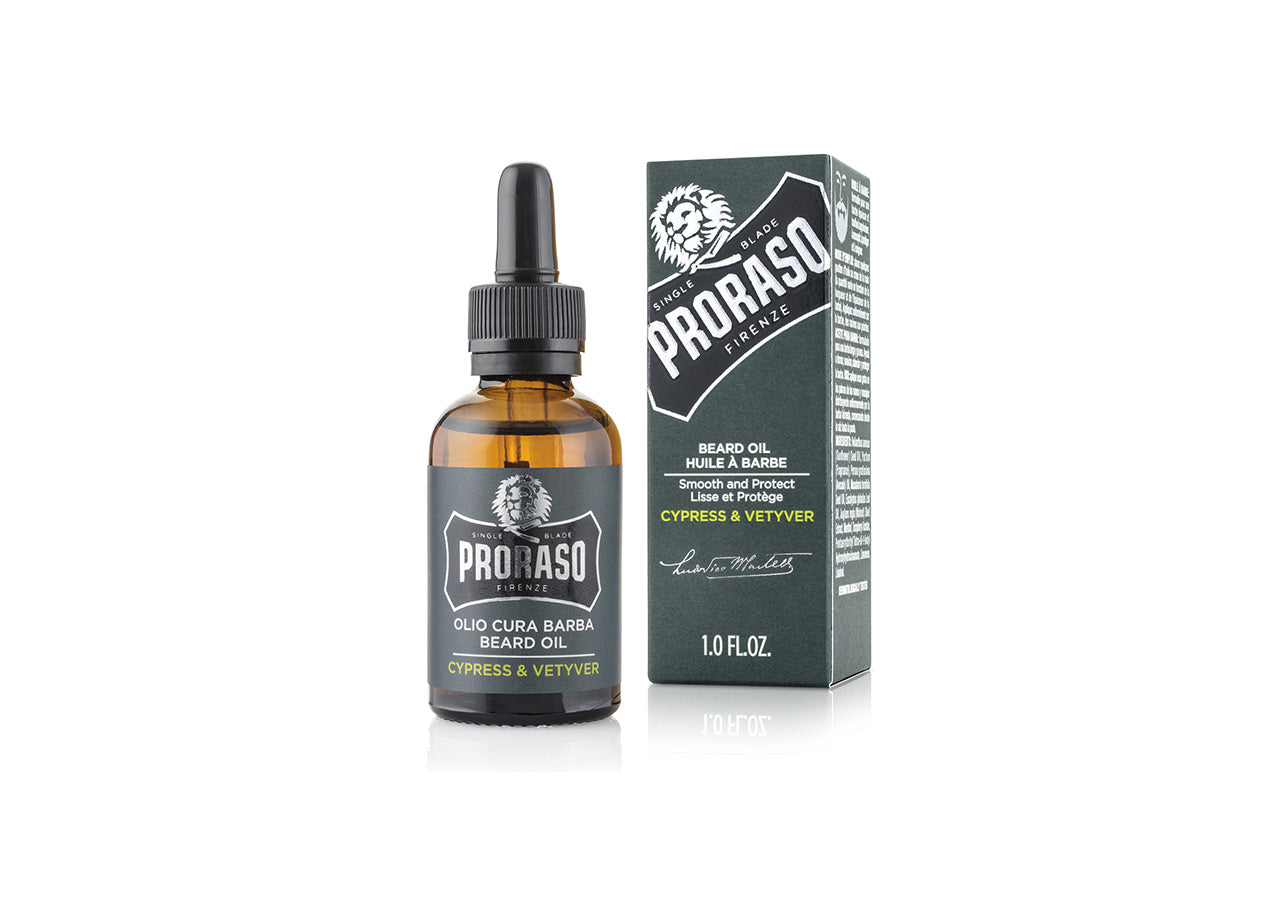 Proraso Cypress & Vetyver Beard Oil - 30ml