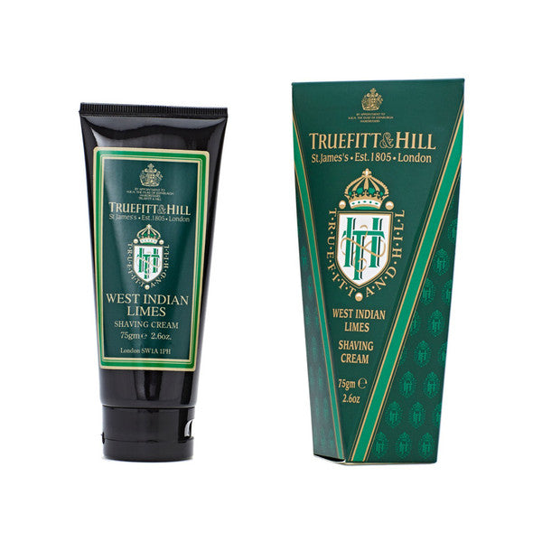 Truefitt & Hill West Indian Limes Shaving Cream Tube – 75g