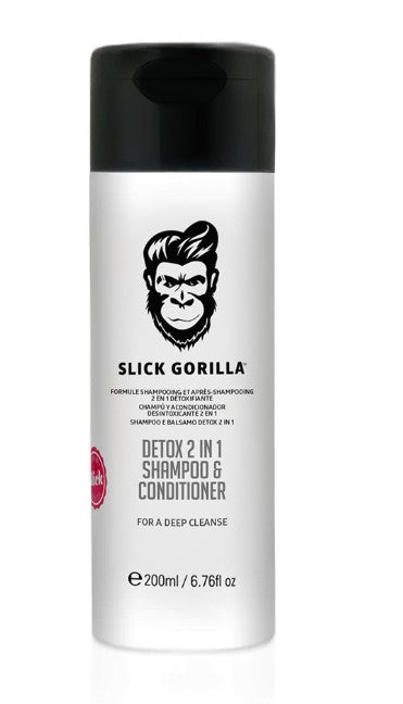 Slick Gorilla Detox 2 in 1 Shampoo and Conditioner - 200ml