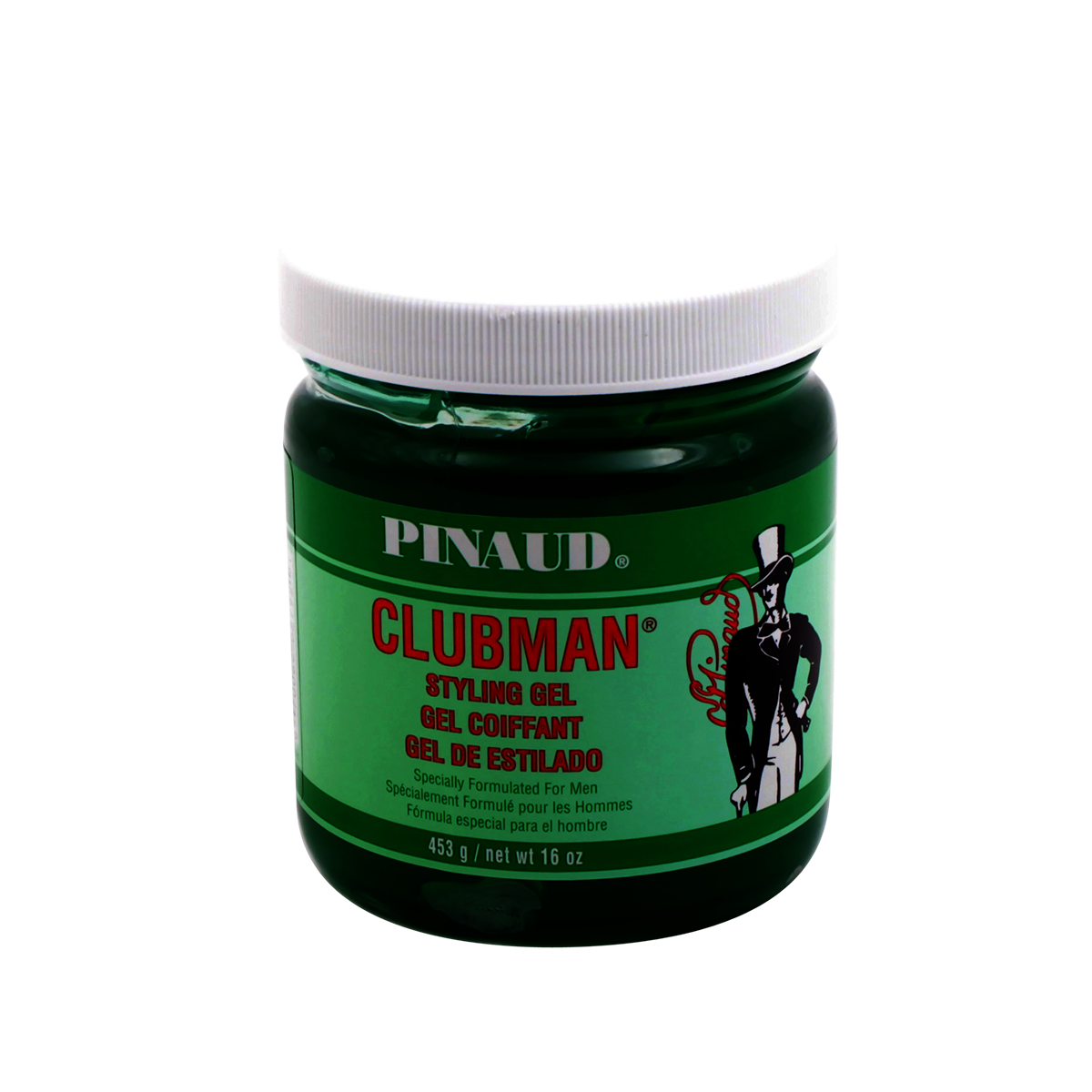 Clubman Styling Gel ( Jar ) - 16 oz / 453g
