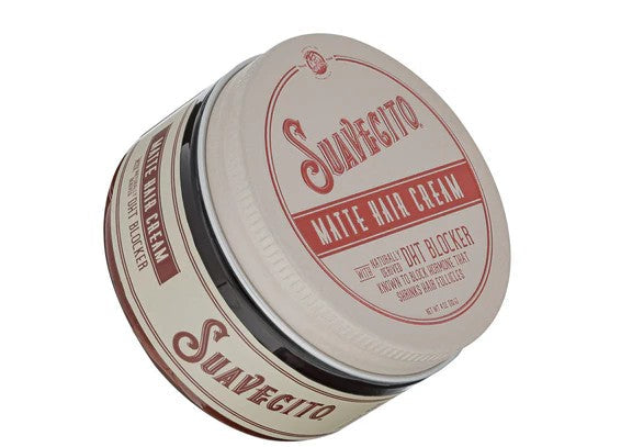 Suavecito Matte Hair Cream with DHT Blocker - 4oz