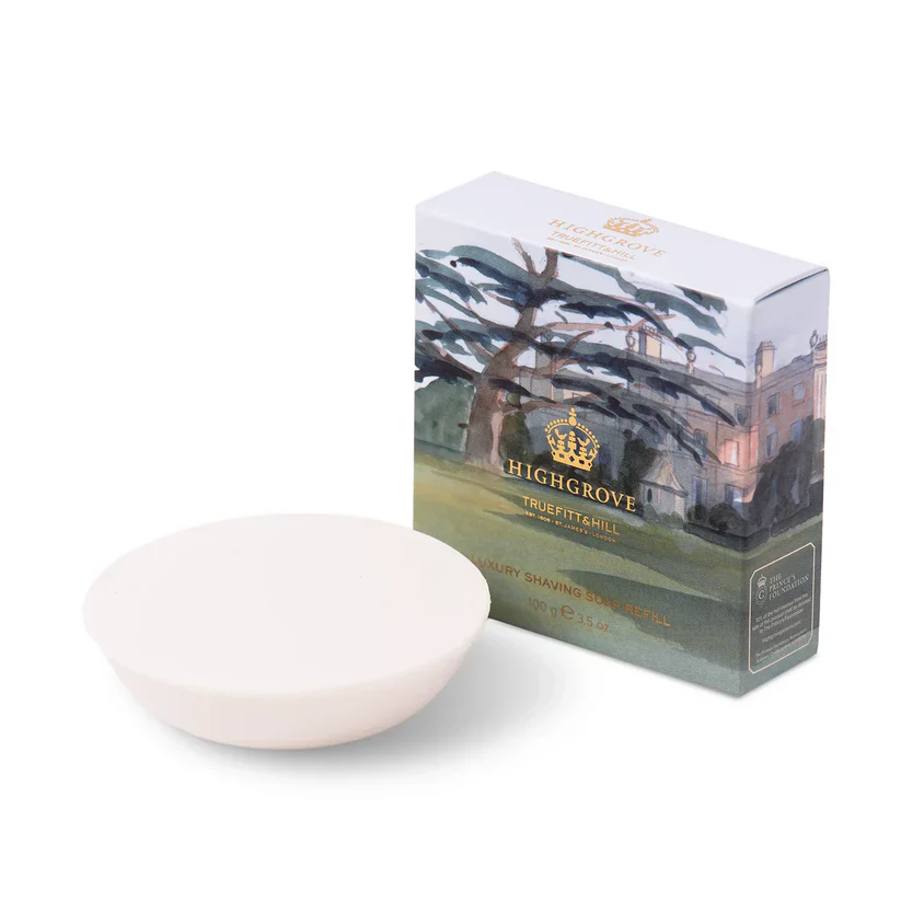 Truefitt & Hill Highgrove Luxury Shaving soap Refill