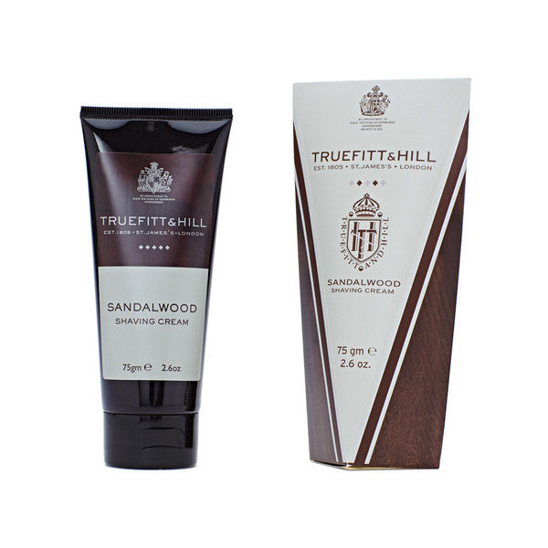 Truefitt & Hill Sandalwood Shaving Cream Tube – 75g