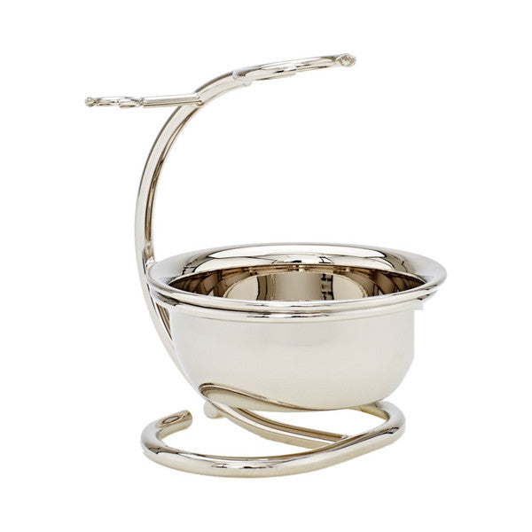Truefitt & Hill Brush & Razor Stand with Bowl – Chrome
