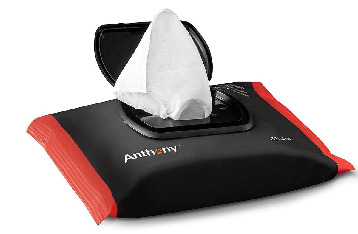 Anthony Glycolic Exfoliating and Resurfacing Wipes (30-Pieces)