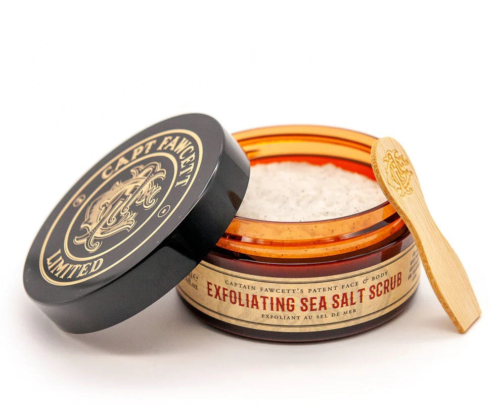 Captain Fawcett Exfoliating Sea Salt Scrub - 100g