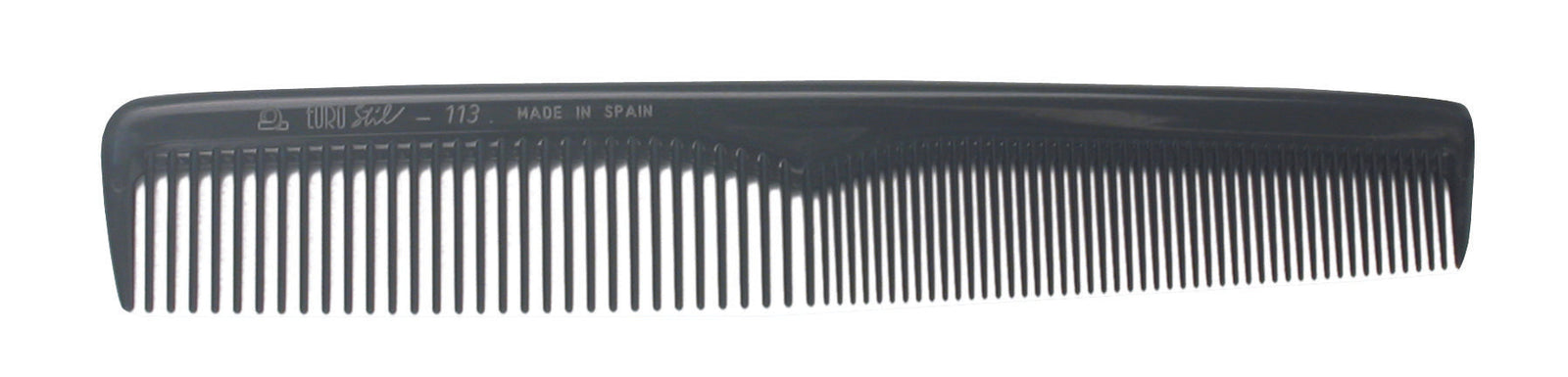Euro Stil Styling Comb - Black