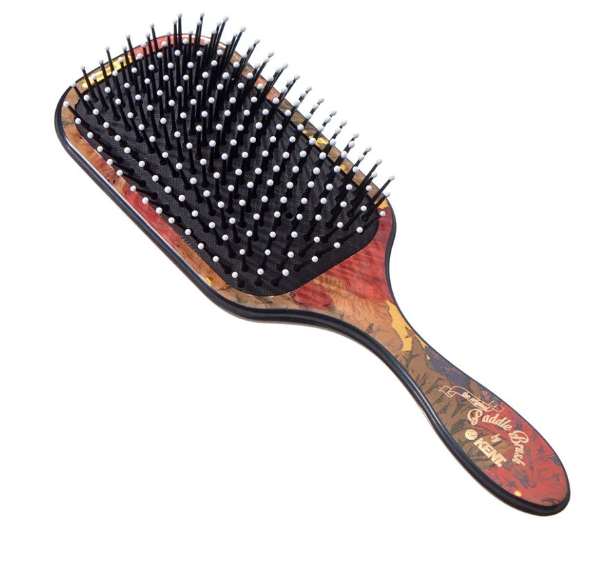 Kent Large Floral Cushioned Paddle Brush