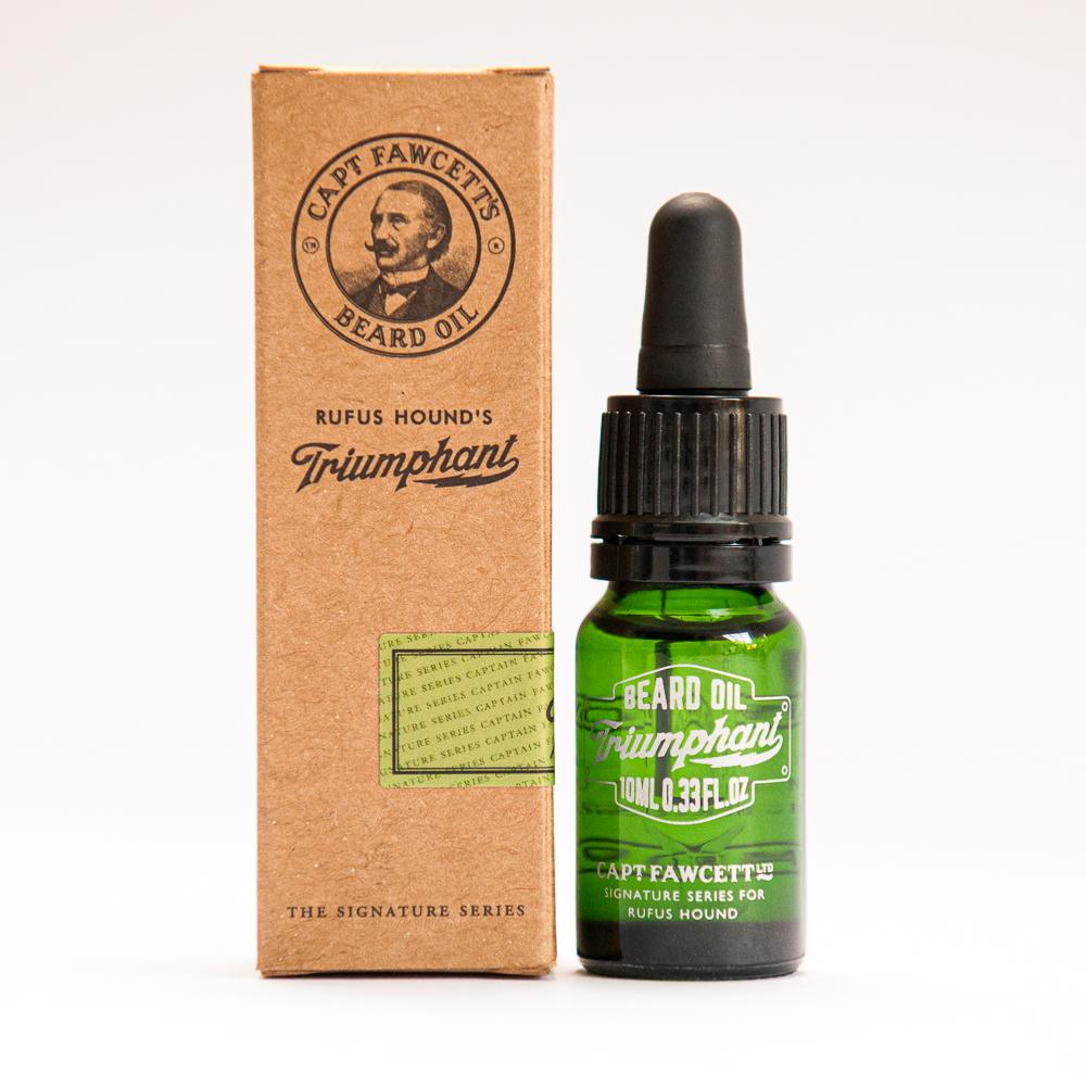 Captain Fawcett Rufus Hound Triumphant Beard Oil Travel - 10ml
